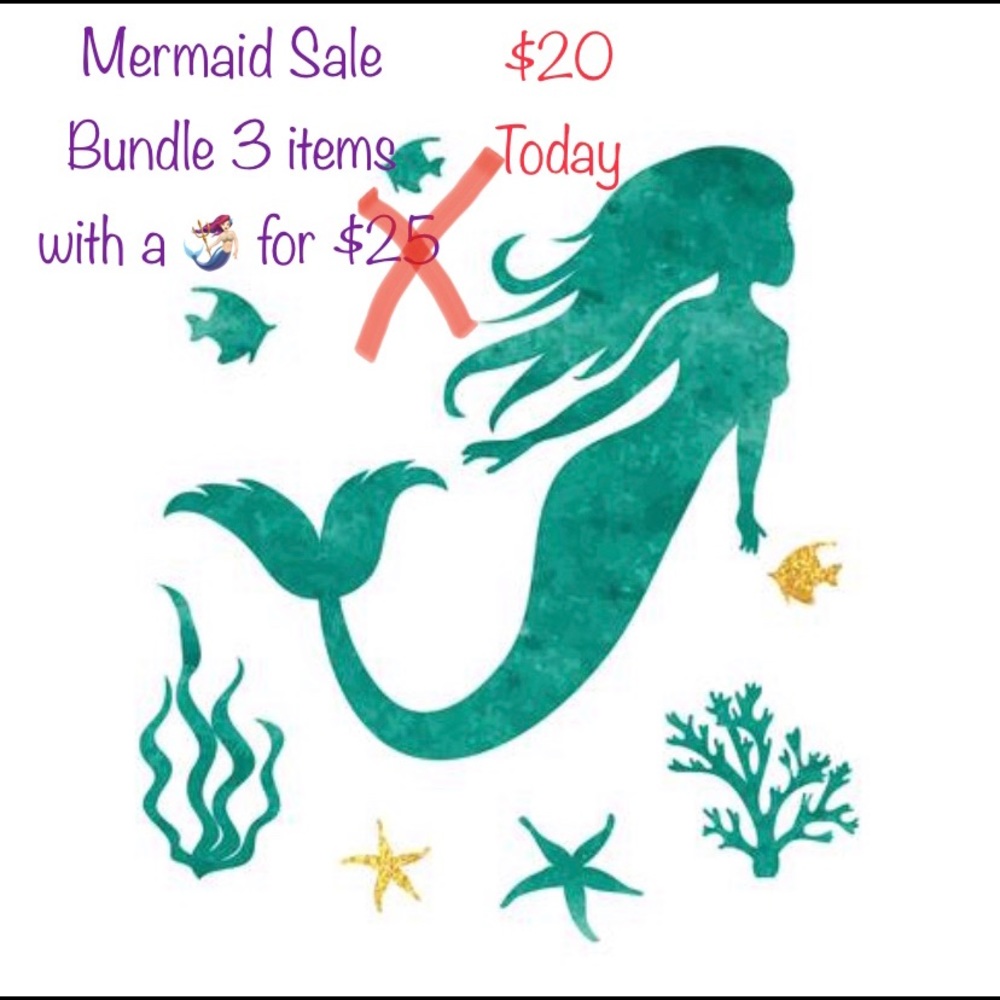 🧜🏻‍♀️🧜🏻‍♀️🧜🏻‍♀️Mermaid Sale!🧜🏻‍♀️🧜🏻‍♀️🧜🏻‍♀️